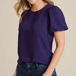 Puff sleeve top